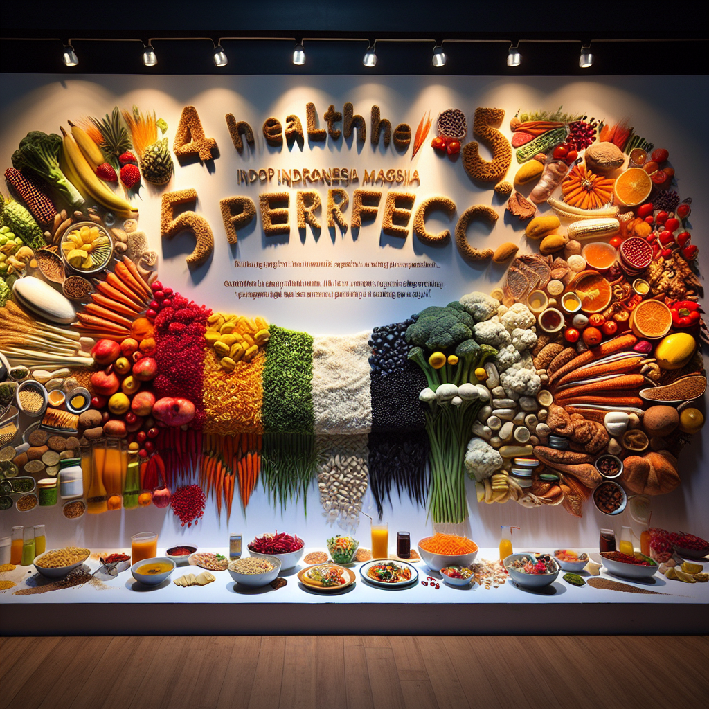 Kreasi Kreatif Menghias Makanan 4 Sehat 5 Sempurna yang Menarik dan Bergizi