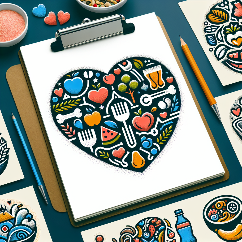 10 Kreatif Ide Logo Makanan Sehat untuk Merek Anda